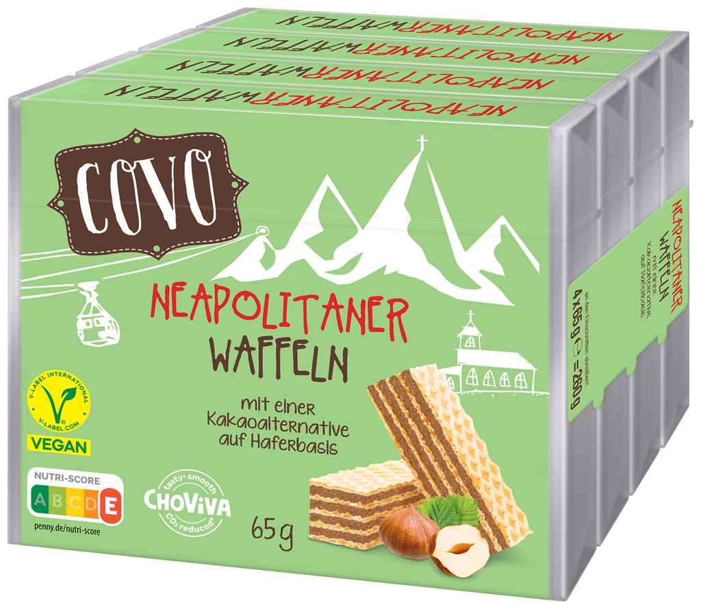 COVO Neapolitaner Waffeln mit ChoViva