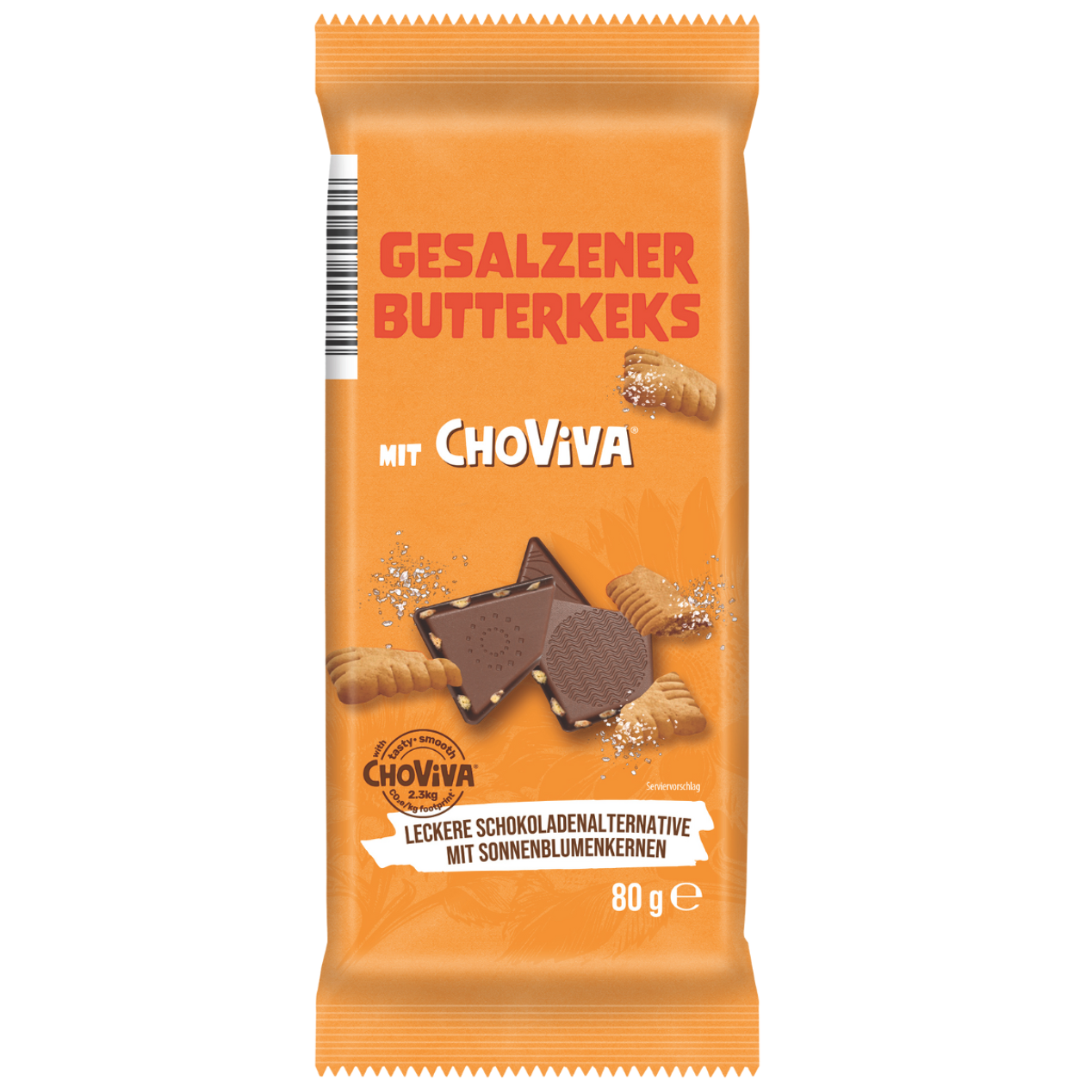 Gesalzener Butterkeks mit ChoViva